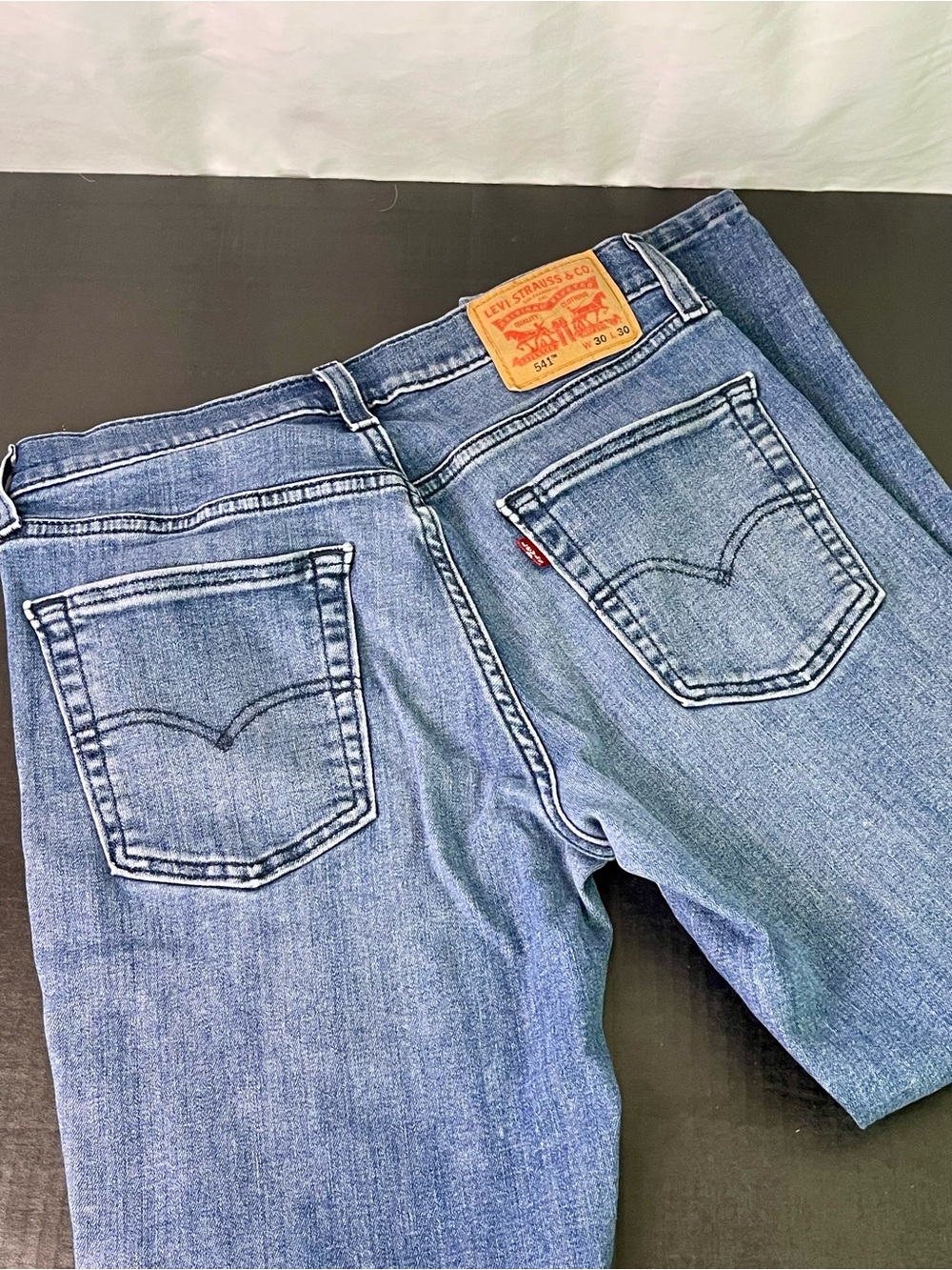 Levi's 541 Light Blue Straight Leg Jeans Size 30